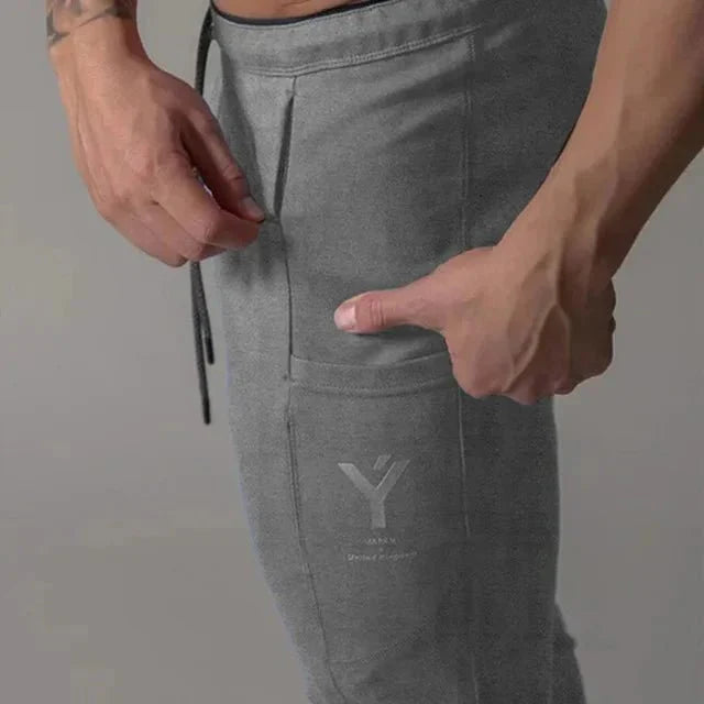 AlphaLift "Champion" Tapered Joggers | Premium Series | Space Black - Official AlphaLift Fit