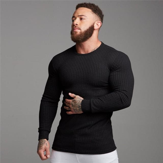 AlphaLift "Dallas" Knit Fitted Hoodie | Gray - Official AlphaLift Fit