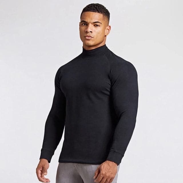 AlphaLift Elite "Bond" Long Sleeve | Black - Official AlphaLift Fit