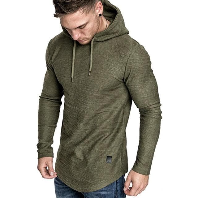 AlphaLift Elite "Boston" Fitted Hoodie | Army Green - Official AlphaLift Fit