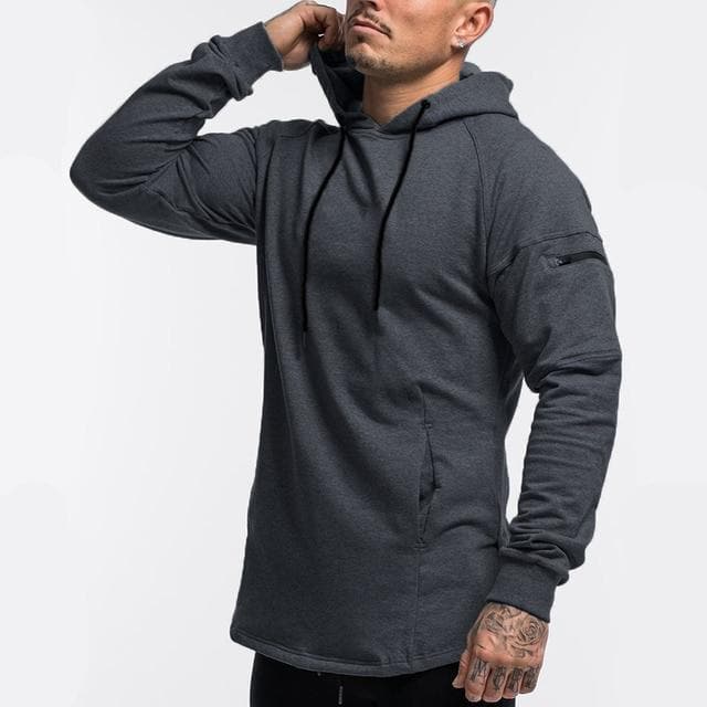 AlphaLift Elite "Bounty" Slim Fit Hoodie | Red - Official AlphaLift Fit