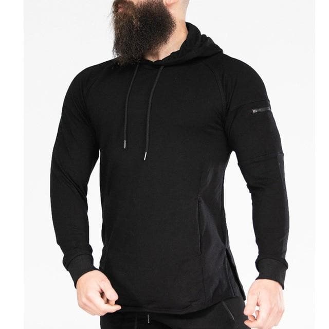 AlphaLift Elite "Bounty" Slim Fit Hoodie | Red - Official AlphaLift Fit