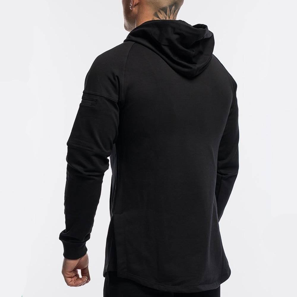 AlphaLift Elite "Bounty" Slim Fit Hoodie | Red - Official AlphaLift Fit