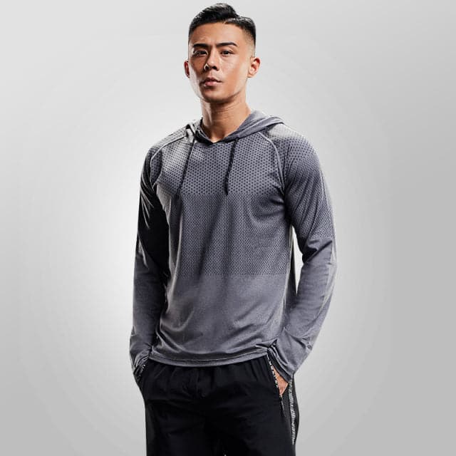 AlphaLift Elite "Dallas" Sport Hoodie | Dark Gray - Official AlphaLift Fit