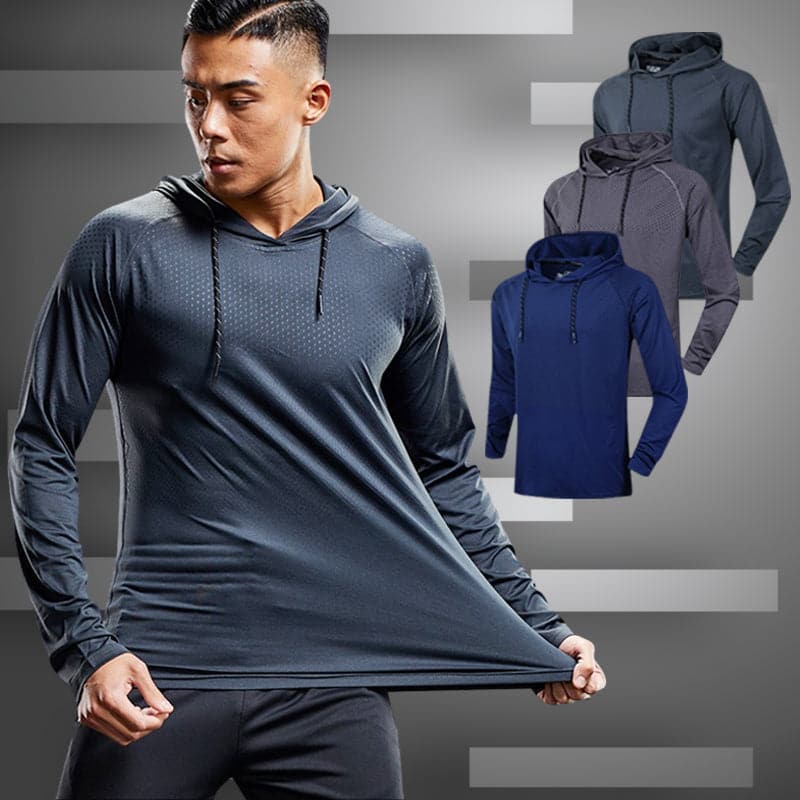 AlphaLift Elite "Dallas" Sport Hoodie | Dark Gray - Official AlphaLift Fit