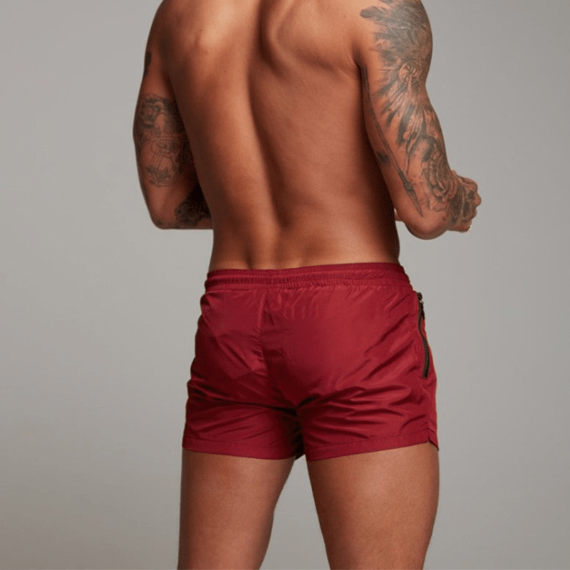 AlphaLift Elite "Dubai" Premium Sport Shorts | Army Green - Official AlphaLift Fit