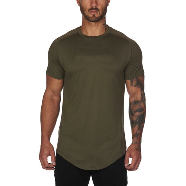 AlphaLift Elite "Elusive" Fitted T-Shirt | Gray Camo - Official AlphaLift Fit