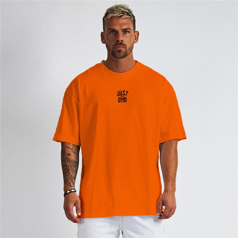 AlphaLift Elite "Focus" Oversized Tee | Blue - Official AlphaLift Fit