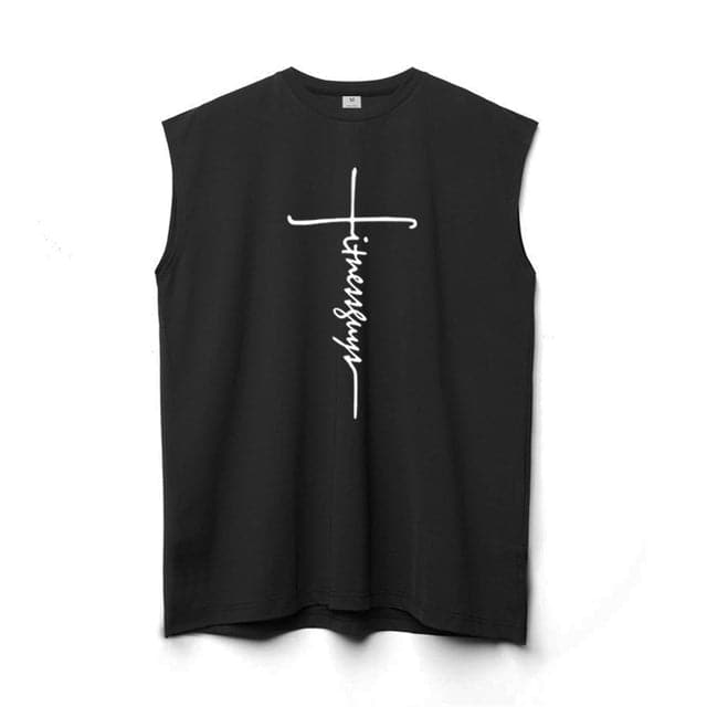 AlphaLift Elite "Juggernaut" Sleeveless Tank | White - Official AlphaLift Fit