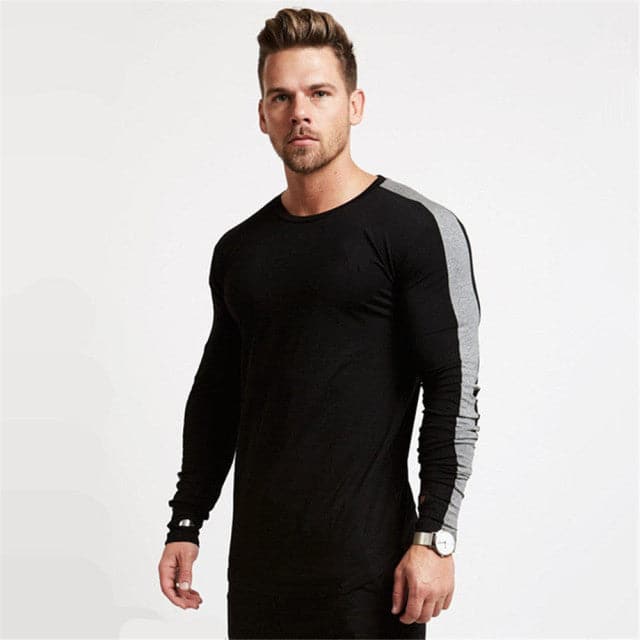 AlphaLift Elite "Midwest" Long Sleeve | Light Gray - Official AlphaLift Fit