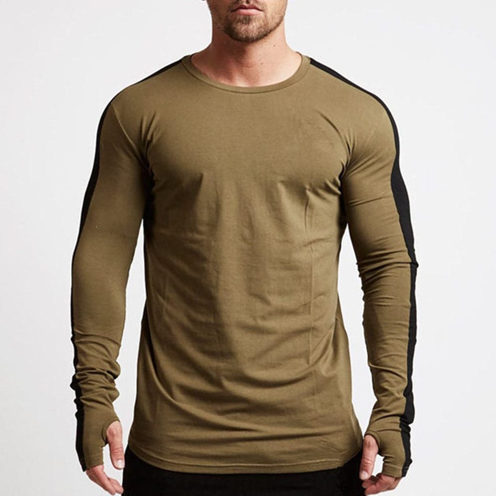 AlphaLift Elite "Midwest" Long Sleeve | Light Gray - Official AlphaLift Fit
