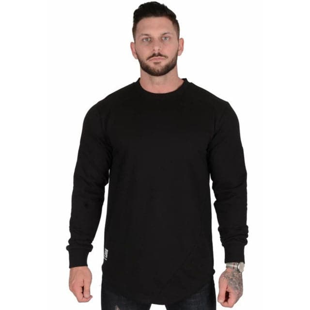 AlphaLift Elite "Milenium" Long Sleeve | Black - Official AlphaLift Fit