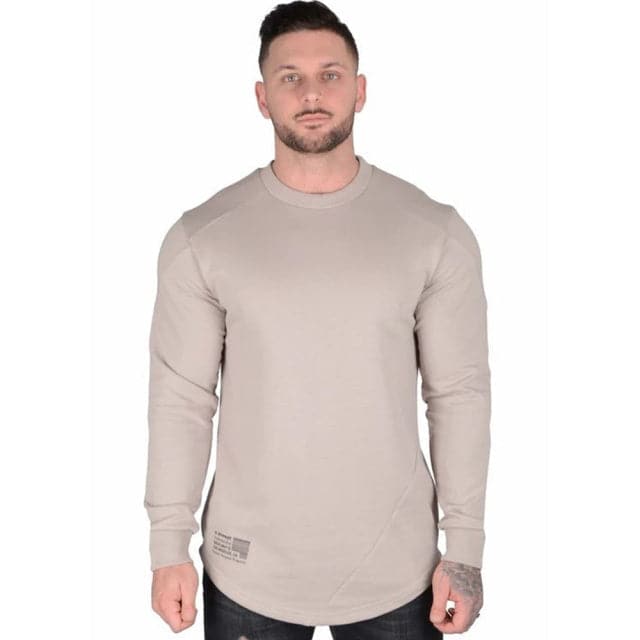 AlphaLift Elite "Milenium" Long Sleeve | White - Official AlphaLift Fit
