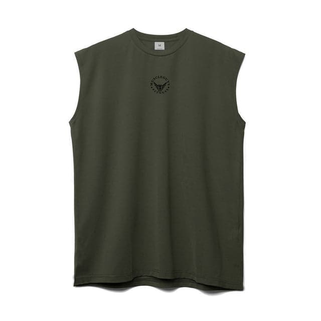 AlphaLift Elite "Mission" Sleeveless Tank | Red - Official AlphaLift Fit