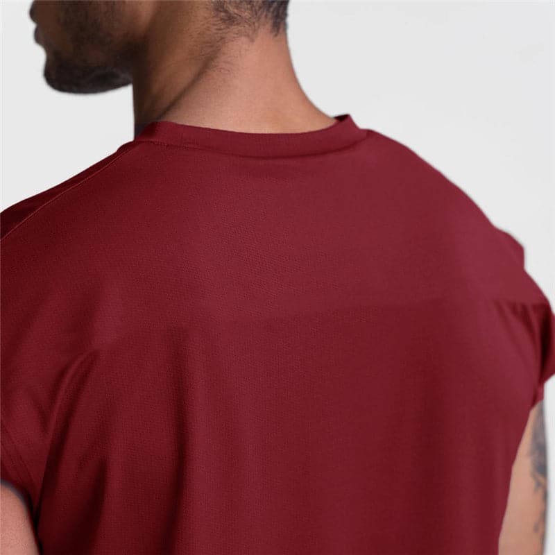 AlphaLift Elite "Mission" Sleeveless Tank | Red - Official AlphaLift Fit