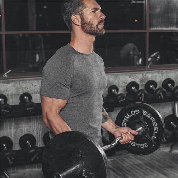 AlphaLift Elite "Raven" Fitted Tee | Black - Official AlphaLift Fit