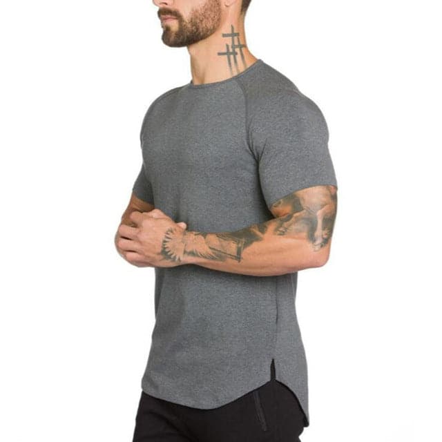 AlphaLift Elite "Raven" Fitted Tee | Black - Official AlphaLift Fit