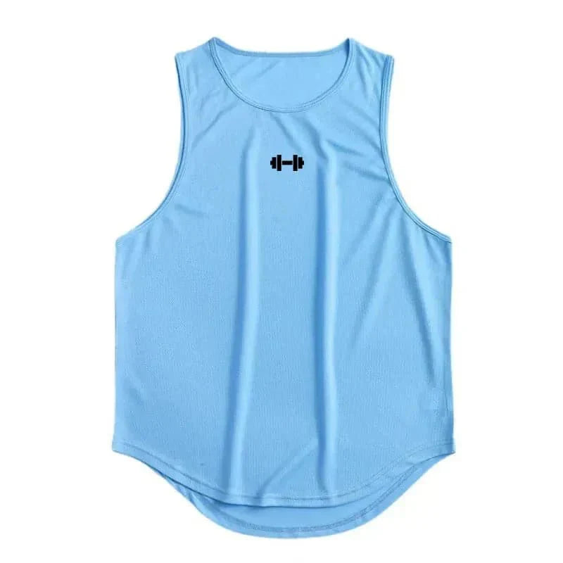 AlphaLift "Executive" Sleeveless Vest Tank | White - Official AlphaLift Fit