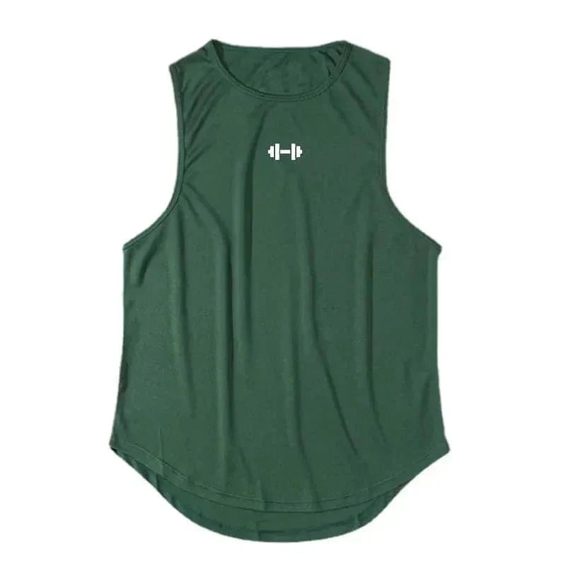 AlphaLift "Executive" Sleeveless Vest Tank | White - Official AlphaLift Fit