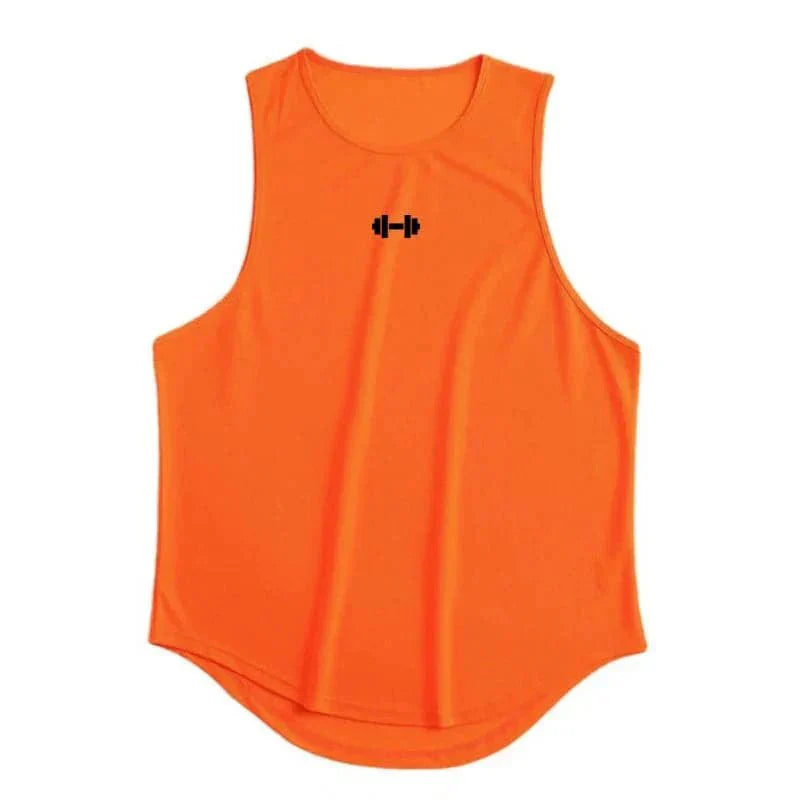 AlphaLift "Executive" Sleeveless Vest Tank | White - Official AlphaLift Fit