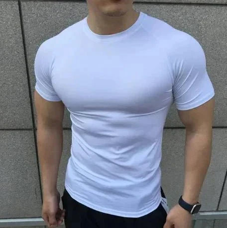 AlphaLift "Jacked" Fitted Muscle Tee | Army Green - Official AlphaLift Fit