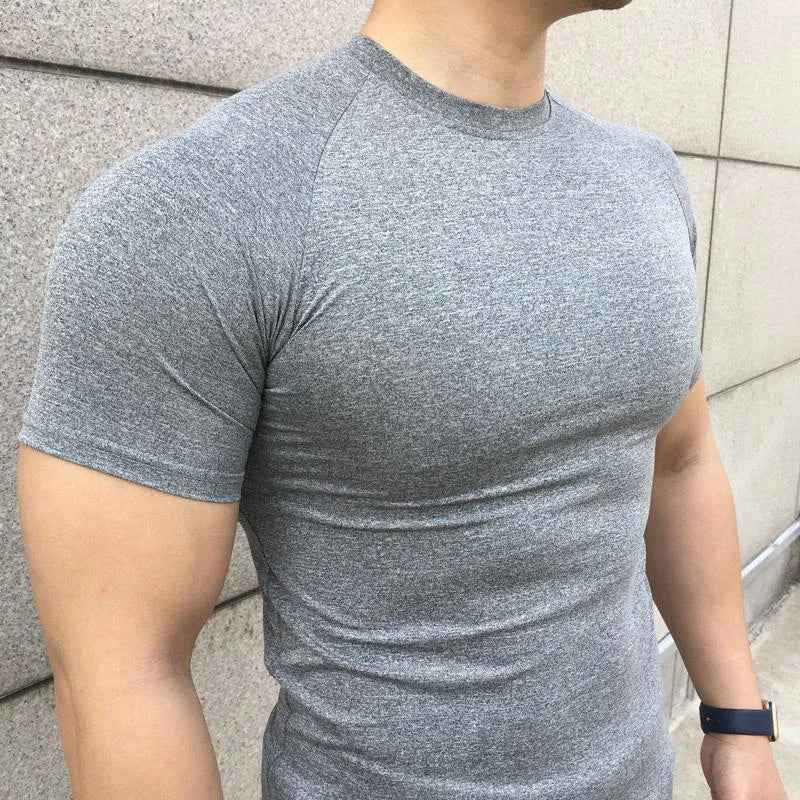 AlphaLift "Jacked" Fitted Muscle Tee | Black - Official AlphaLift Fit