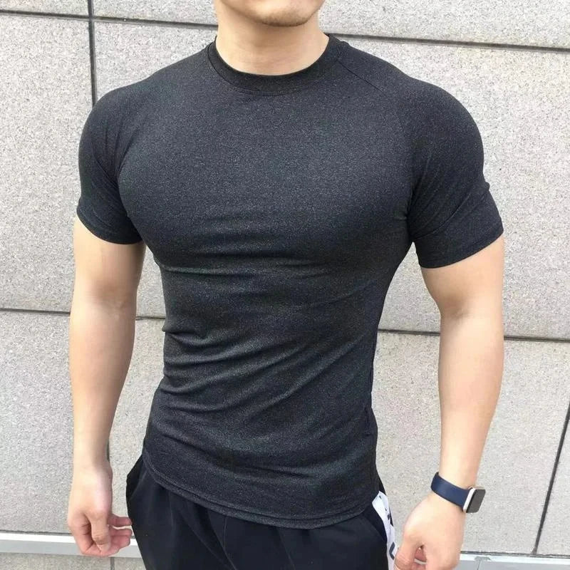 AlphaLift "Jacked" Fitted Muscle Tee | Black - Official AlphaLift Fit