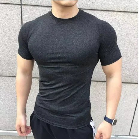 AlphaLift "Jacked" Fitted Muscle Tee | Black - Official AlphaLift Fit