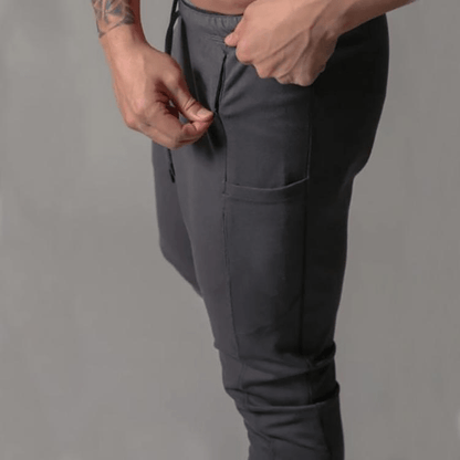 AlphaLift "Juggernaut" | Premium Lifting Series | Tapered Tech Joggers | Black - Official AlphaLift Fit
