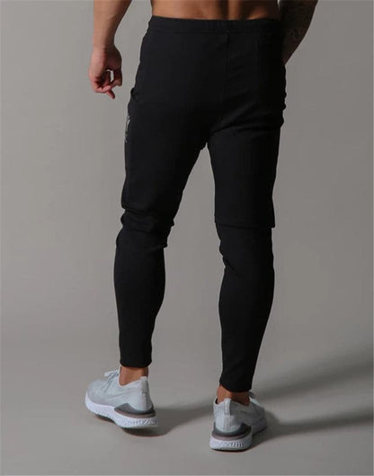 AlphaLift "Juggernaut" | Premium Lifting Series | Tapered Tech Joggers | Black - Official AlphaLift Fit