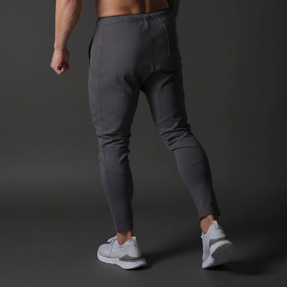 AlphaLift "Juggernaut" | Premium Lifting Series | Tapered Tech Joggers | Elusive Gray - Official AlphaLift Fit