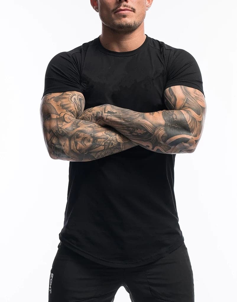 AlphaLift "Showtime" Fitted Tee | Army - Official AlphaLift Fit