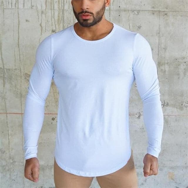 AlphaLift "Steeze" Fitted Long Sleeve | Dark Grey - Official AlphaLift Fit
